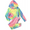 Green&blue&pink, variant on Girls 2 Piece Tie Dye Sweatsuit Set Tracksuits Pullover Sweatshirts and Sweatpants with Pockets, 4-12Y