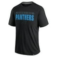 thumbnail image 2 of Men's Fanatics  Black Carolina Panthers Defender Blackout T-Shirt, 2 of 3