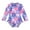 Purple, variant on DPOIS Infant Baby Girls Rash Guard Long Sleeves Floral Printed Swimsuit Bathing Suit Blue 18-24 Months