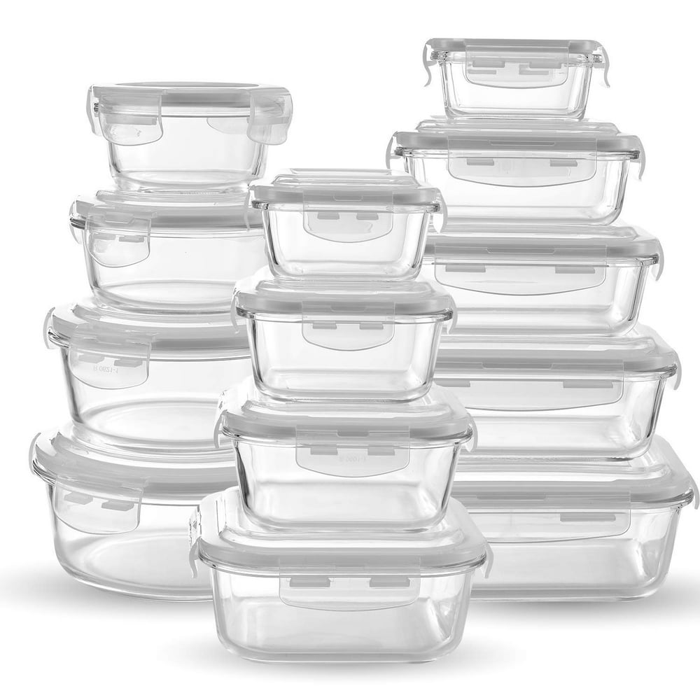 Chef's Star Glass Food Storage Containers [13piece set]