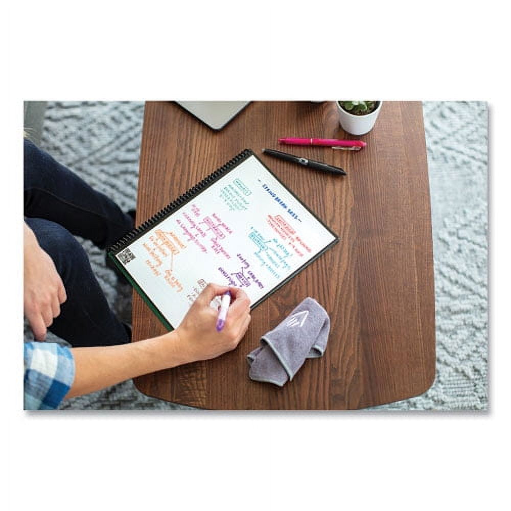 Core Smart Notebook, Dotted Rule, Black Cover, 11 X 8.5, 16 Sheets | Bundle of 2 Each