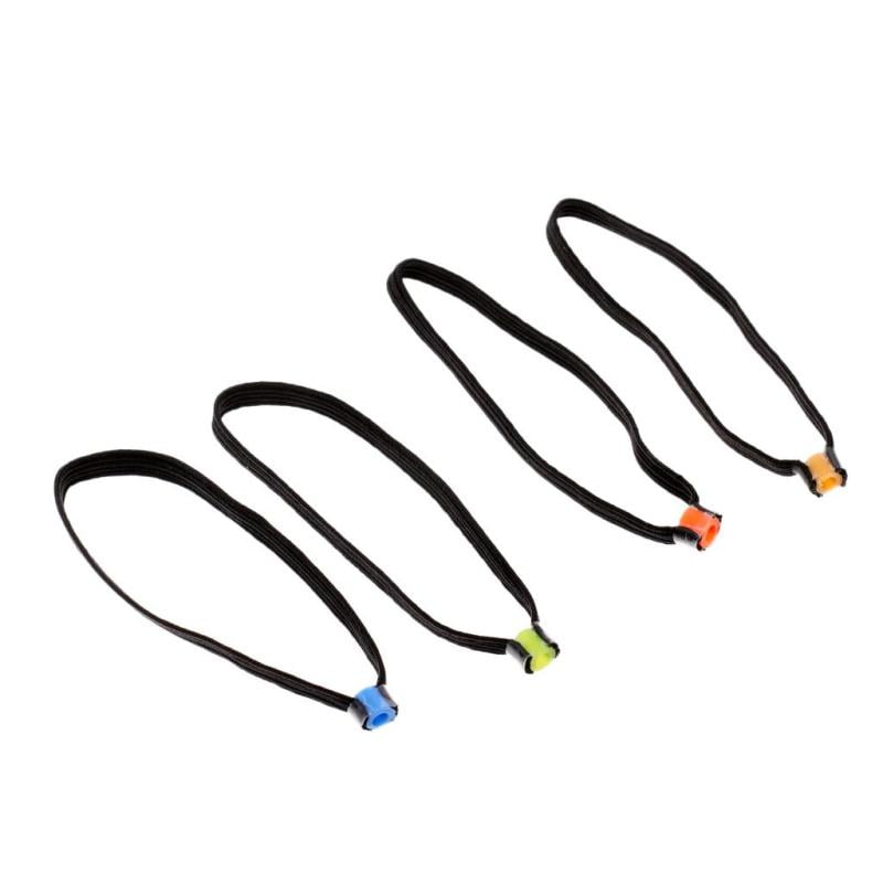 4 Pcs Fly Fishing Tippet Spool Tenders with Elasticity Tippet Rings Fish Tackle 