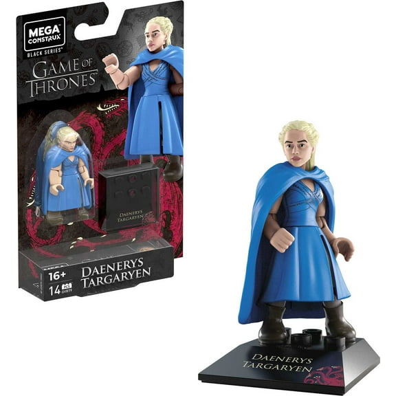MEGA MCX Heroes HBO Game of Thrones Daenerys Targaryen Micro Action Figure, Building Toys for Kids