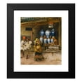 thumbnail image 2 of Edwin Lord Weeks 20x23 Black Modern Framed Museum Art Print Titled - A Perfumer's Shop, Bombay, 2 of 5