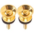 thumbnail image 3 of Miangastore Metal Guitar Strap Buttons Golden for Music Performance 2Pcs 0.9x0.5in, 3 of 9