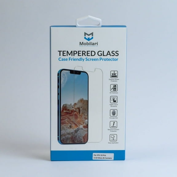 iPhone 13 Pro (6.1”) Screen and Back Camera Protector Set | US Brand 🇺🇸 |Tempered Glass | Durable 9H | Antistatic | Anti-Scratch |Easy to Install | Bubble Free | Case Friendly