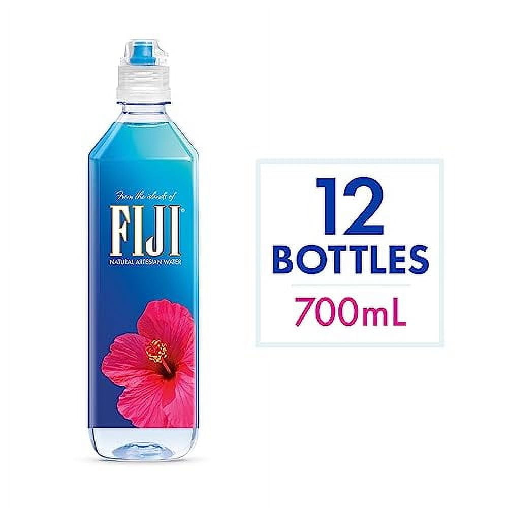 Natural Artesian Bottled Water 700 mL / 23.7 Fl Ounce (Pack of 12) - Sports Cap