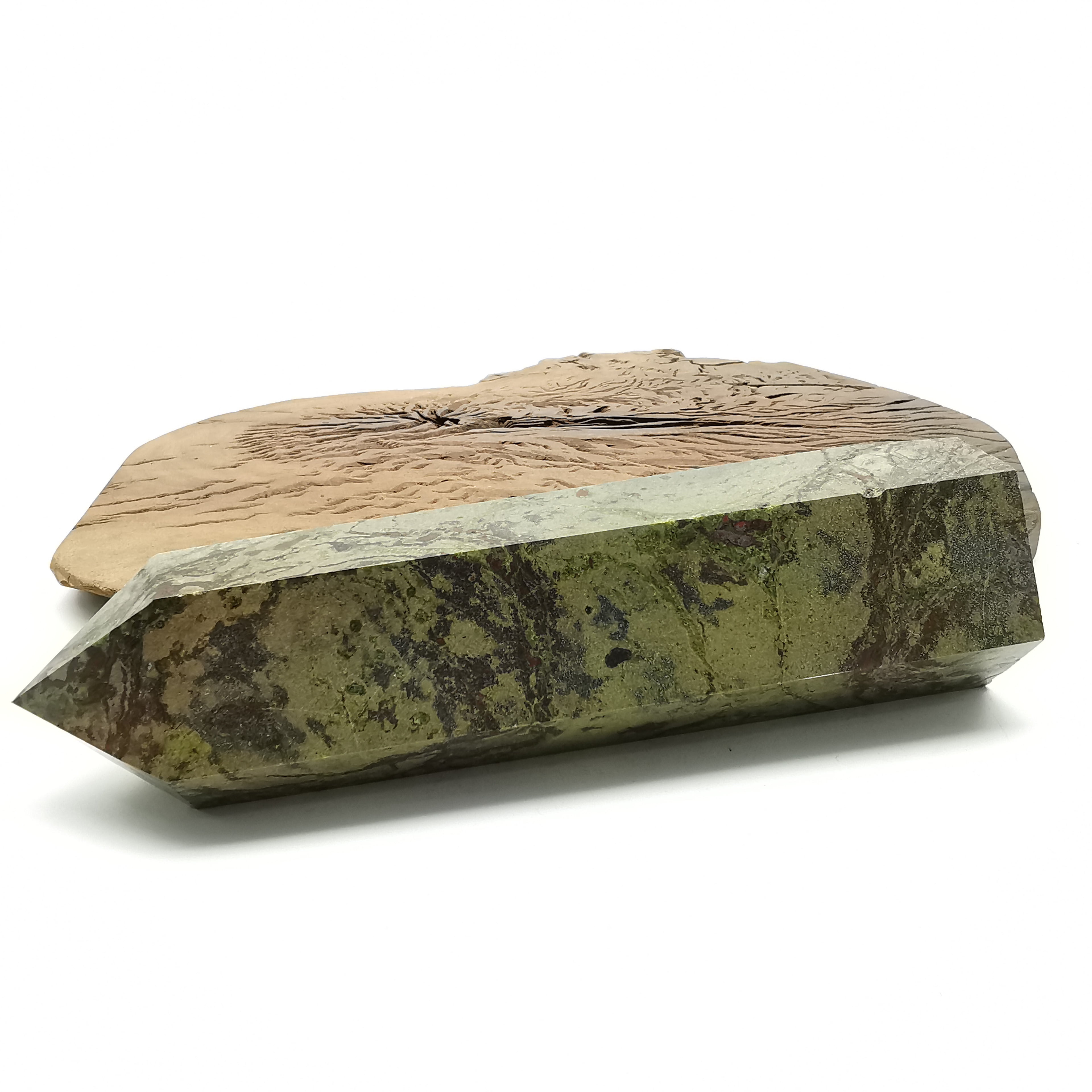 Dragonblood Stone Crystal Towers ~ Natural Healing Crystal Point Obelisk for Reiki Healing and Crystal Grid 1.078kg