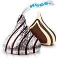 thumbnail image 3 of HERSHEY'S HUGS Milk Chocolate and White Creme Candy, 4LB Bulk, Individually Wrapped, 3 of 5