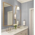 thumbnail image 4 of S4Sassy Self Adhesive Wallpaper, Subway Tile Pattern Wallpaper, White Removable Diy Vinyl Tile Pattern Wall Covering, Textured Peel And Stick Contact Paper For Entryway, Kitchen Backsplash(25"X240"), 4 of 9