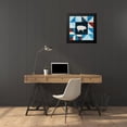 thumbnail image 4 of Averinos, Melissa 20x20 Black Modern Framed Museum Art Print Titled - Modern Americana Farm Quilt V, 4 of 5