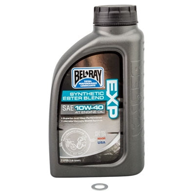 Transmission Oil Change Kit With Bel-Ray EXP Synthetic 10W-40 for Husqvarna TE 300 2014-2018