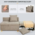 SEJOV Convertible Sofa Bed 4in1 Sofa Beds Chair 3Seat Futon Sofa