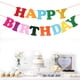 thumbnail image 3 of KAKOWELY Banderines de feliz cumpleaños, guirnalda colgante con letras coloridas no tejidas, decoración para fiestas de cumpleaños, 3 of 4