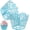 Sky Blue, variant on 50-Pack Cupcake Wrappers, Pearlescent Art Paper, Floral Lace Hollow Out Liners for Wedding/Birthday Party Decoration, Bake Cake Paper[White]