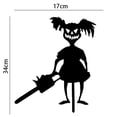 thumbnail image 2 of Metal Garden Stake Devil Silhouette Stake Yard Sign Decoraciones De Halloween Para Patio De Césped Al Aire Libre matsuzay HA037664-00, 2 of 6