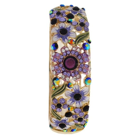 MSHHI-B Or Bracelet en Pierres Multicolores par Manoush pour les Femmes - 1 Pc Bracelet