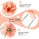 thumbnail image 4 of AURARMLET Arreglo De Flores De Seda Artificiales Con Ideales Para En Bodas Y Celebraciones, 4 of 6