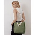 thumbnail image 3 of Bolso Prite Corduroy para mujer, tamaño grande, color verde, 3 of 7