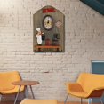 thumbnail image 5 of Reloj de ped de estilo retro, relojes de adorno colgantes coleccionables decorativos pa decoración de est de oficina Cocinero Sunnimix Reloj de pared, 5 of 5