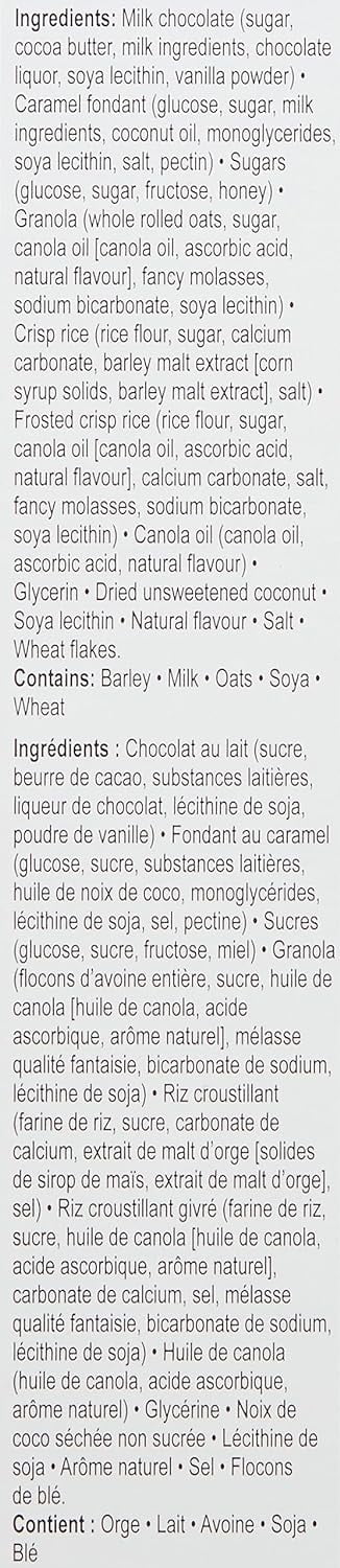 Kirkland Signature Dipped & Chewy Caramel Granola Bars - 48ct (1.49kg)