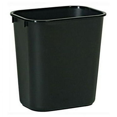 Rubbermaid Commercial FG295600BLA 28qt Blk Wastebasket