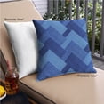 thumbnail image 2 of Ahgly Company Indoor Square Patterned Throw Pillow, 18 inch by 18 inch, 2 of 6
