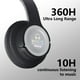 thumbnail image 4 of Auriculares Inalámbricos Bluetooth Sobre el Oído con Luces Luminosas, Sonido Hifi de Reducción de Ruido Del Conductor de 40 Mm para Juegos de Música Y Deportes, 4 of 9