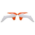 thumbnail image 1 of Acerbis Radiator Scoops 16 KTM Orange/White for KTM 300 XC-W (E-Start) 2014-2016, 1 of 1