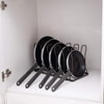 thumbnail image 4 of 2 Pack Pots and Pans Organizer Adjustable Kitchen Cabinet Organizer and Storage, 4 of 9