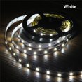 thumbnail image 1 of Tira de luces Led SMD 5050 2835 12 V 5M 60Led/M, cinta Led Flexible impermeable, Kit de enchufe de alimentación, luz nocturna de 12 V, decoración del hogar, 1 of 4