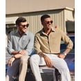 thumbnail image 4 of COOFANDY Mens Button Down Shirts Long Sleeve Casual Shirts Wrinkle Free Dress Shirts, 4 of 6