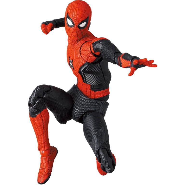 Marvel MAFEX Spider-Man Upgraded Suit Action Figure, Posable