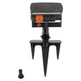 thumbnail image 2 of Sprinkler Lawn Sprinkler for Yard 16 Hole Automatic Oscillating Sprinkler 4 Spraying Modes Adjustable Water Flow Rate Large Area Coverage Sprinklers Water Sprinkler System for Home, 2 of 7
