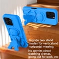 thumbnail image 2 of Dteck for iPhone 16 Pro Max Case with Hidden Stand, Military Grade Drop Protection EVA Shockproof Protective Phone Case for iPhone 16 Pro Max,Blue, 2 of 7