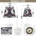 thumbnail image 2 of Table Lamp Small 5.9x10.8 Inches Table Lamps Night Light Tools & Home Improvement Bedroom Lamp Guest Room Lamp Study Lamp Office Lamp Black and White Tiger, 2 of 7
