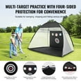 thumbnail image 3 of VEVOR 10x7ft Golf Practice Net Golf Hitting Aid Training Driving Chipping Indoor, 3 of 9