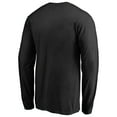 thumbnail image 3 of Men's Black Jacksonville Jaguars Futbol Americano Long Sleeve T-Shirt, 3 of 3