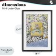 thumbnail image 4 of Stupell Industries Contemporary Cozy Cat Corner Black Framed Print Under Glass, 14 x 20, by Lanie Loreth, 4 of 8