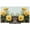 Green, variant on TV Cover Indoor, Spring Floral Stretch TV Dust Cover Television Screen Protector, Yellow Roses Flowers Rustic Botanical Pink Elastic Polyester Display Covers, Monitor Slipcover for LED TVs 24 Inch