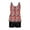 Red, variant on Women’s Two Piece Tankini Swimsuit Set with Boyshorts Floral Print Athletic Swimwear Modest Bathing Suit