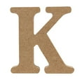thumbnail image 1 of Lovely English Letter Shape Statue Decor Handmade Good Carved MDF Statue Model for Home, 1 of 10