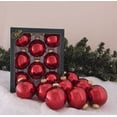 thumbnail image 3 of Christmas By Krebs Made in The USA Designer Seamless Glass Christmas Ball Ornaments, 2 5/8" (67mm), 8 Pieces, 3 of 5