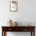 thumbnail image 3 of ArtToFrames 11x16 Inch Gold Picture Frame, This Gold Wood Poster Frame is Great for Your Art or Photos, Comes with Regular Glass (2WOM-4901), 3 of 7
