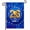 C, variant on XaaKee Garden Flags, Blue Waves Trophy Sports Championship Theme, Double-sided High-quality White Linen Small Garden Flags For Outside, Outdoor Decor, 12x18Inch
