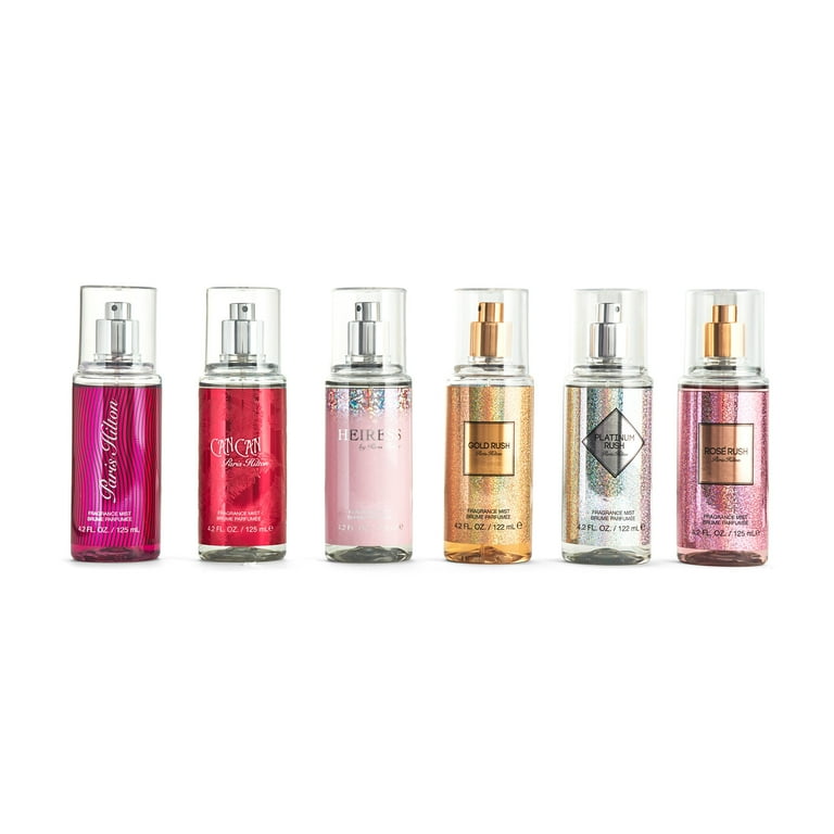 Paris Hilton Fragrance Mist Gift Set for Women, 6 Pieces - Walmart.com