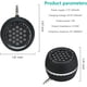 thumbnail image 5 of Altavoz portátil, mini altavoz para teléfono móvil con interfaz de audio auxiliar de 3,5 mm en puerto micro USB de graves claros JM, 5 of 5