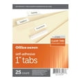thumbnail image 2 of Office Depot Self-Adhesive Tabs With Printable Inserts, 1in., Clear, Pack Of 25, OD409257, 2 of 2