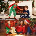 thumbnail image 3 of Boys Christmas Pajamas 4 Piece Toddler Kids Sleepwear Boys Long Sleeve Pajamas Winter Nightwear Age 2-12 Years, 3 of 6