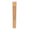 thumbnail image 4 of HAMPPLIES Portable Toothbrush Storage Box Vintage Natural Bamboo Toothbrush Case For Adults 1Pcs 7.1x1.1x1.1in, 4 of 5